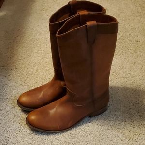 Frye leather boots - womens